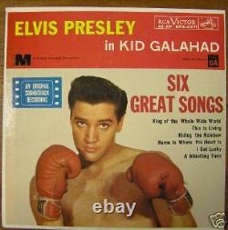 Very Rare, Elvis Presley Epa-4371, With Orange Label