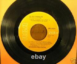 Very Rare, Elvis Presley Epa-4371, With Orange Label