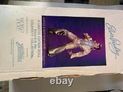 Very Rare Elvis Presley Gold suit doll released in 1984 by World Doll Co