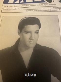 Very Rare Elvis Presley Graceland Express Newspapers 1987-94
