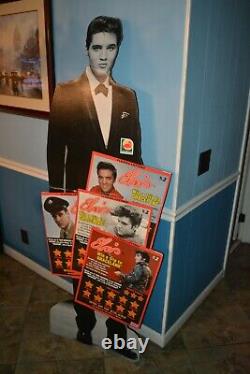 Very Rare Elvis Presley Stand Up 6' Florida Lottery Display Only 1 Listed Here