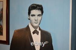 Very Rare Elvis Presley Stand Up 6' Florida Lottery Display Only 1 Listed Here