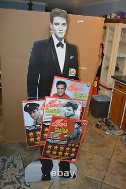 Very Rare Elvis Presley Stand Up 6' Florida Lottery Display Only 1 Listed Here