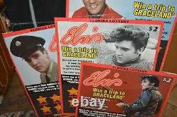 Very Rare Elvis Presley Stand Up 6' Florida Lottery Display Only 1 Listed Here