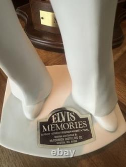 Very Rare! McCormick Elvis Presley Memories Decanter & All Accessories & Docs