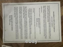 Very Rare! McCormick Elvis Presley Memories Decanter & All Accessories & Docs