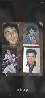 Vint Elvis Presley Memorabilia Lot 30 Pcs Book Set, Rare Menu, Magazine, CDs