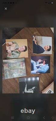 Vint Elvis Presley Memorabilia Lot 30 Pcs Book Set, Rare Menu, Magazine, CDs