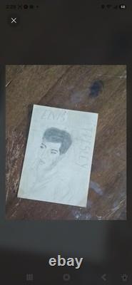 Vint Elvis Presley Memorabilia Lot 30 Pcs Book Set, Rare Menu, Magazine, CDs