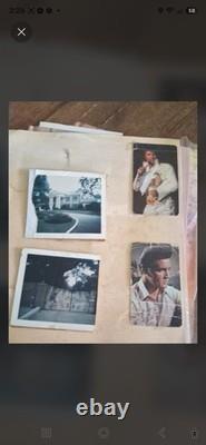 Vint Elvis Presley Memorabilia Lot 30 Pcs Book Set, Rare Menu, Magazine, CDs