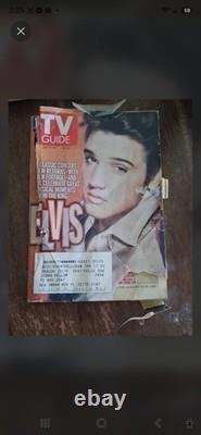 Vint Elvis Presley Memorabilia Lot 30 Pcs Book Set, Rare Menu, Magazine, CDs