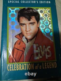 Vint Elvis Presley Memorabilia Lot 30 Pcs Book Set, Rare Menu, Magazine, CDs