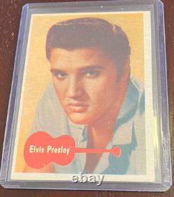 Vintage 1956 Elvis Presley Topps Bubbles Trading Card #21 Rare