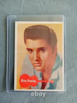 Vintage 1956 Elvis Presley Topps Bubbles Trading Card #21 Rare Find Free Ship