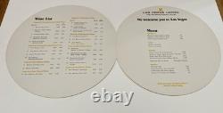 Vintage 1972 Elvis Presley Souvenir Foldout Menu Las Vegas Hilton Music Rare