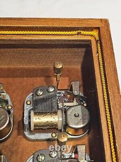 Vintage 8-Song Large Wooden Music Box ELVIS SONGS Love Musical Presley RARE EUC