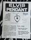 Vintage Elvis Presley 1956 First Custom Cadillac Pendant Necklace 1977 Rare