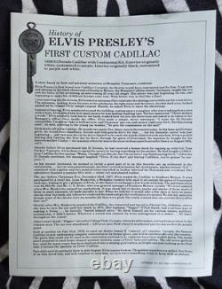 Vintage Elvis Presley 1956 First Custom Cadillac Pendant Necklace 1977 Rare