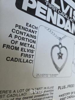 Vintage Elvis Presley 1956 First Custom Cadillac Pendant Necklace 1977 Rare