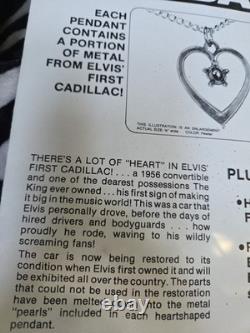 Vintage Elvis Presley 1956 First Custom Cadillac Pendant Necklace 1977 Rare