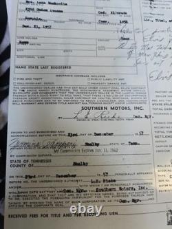 Vintage Elvis Presley 1956 First Custom Cadillac Pendant Necklace 1977 Rare