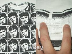 Vintage Elvis Presley All over print T shirt Rare! 90S/ Seditionaries Rockabilly
