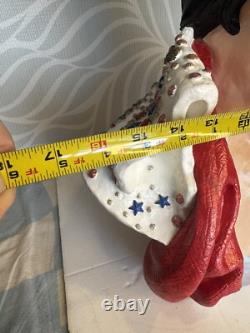 Vintage Elvis Presley Chalk Ware Bust Rare and Collectable Piece Rock and Roll