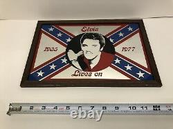 Vintage Elvis Presley Confederate Dukes Of Hazzard Mirror VERY RARE