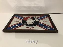 Vintage Elvis Presley Confederate Dukes Of Hazzard Mirror VERY RARE