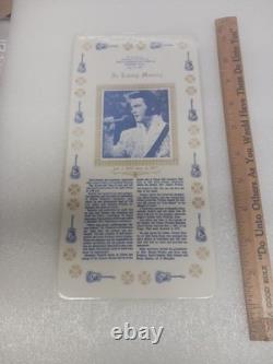 Vintage Elvis Presley Document In Loving Memory Rock N Roll Memorabilia Rare