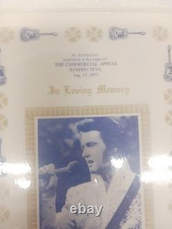 Vintage Elvis Presley Document In Loving Memory Rock N Roll Memorabilia Rare