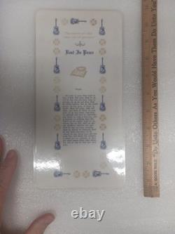 Vintage Elvis Presley Document In Loving Memory Rock N Roll Memorabilia Rare