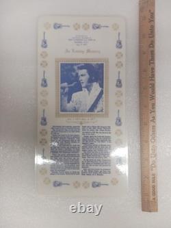 Vintage Elvis Presley Document In Loving Memory Rock N Roll Memorabilia Rare