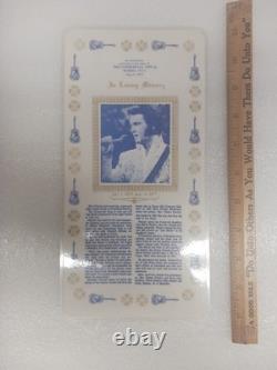 Vintage Elvis Presley Document In Loving Memory Rock N Roll Memorabilia Rare