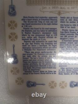 Vintage Elvis Presley Document In Loving Memory Rock N Roll Memorabilia Rare