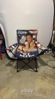 Vintage Elvis Presley G. I. Blues Limited Treasures Folding Camp Chair RARE