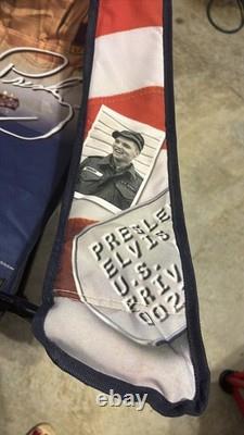 Vintage Elvis Presley G. I. Blues Limited Treasures Folding Camp Chair RARE