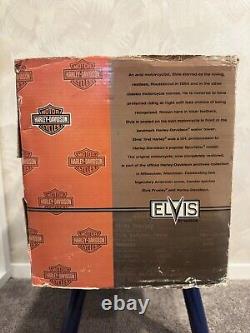 Vintage Elvis Presley Harley-Davidson Cookie Jar Vandor Ltd Ed. Rare HTF New