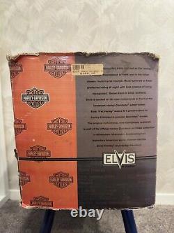Vintage Elvis Presley Harley-Davidson Cookie Jar Vandor Ltd Ed. Rare HTF New
