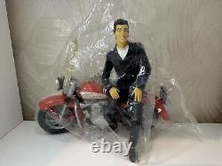 Vintage Elvis Presley Harley-Davidson Cookie Jar Vandor Ltd Ed. Rare HTF New