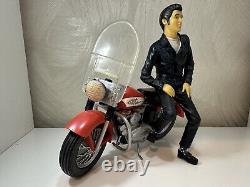 Vintage Elvis Presley Harley-Davidson Cookie Jar Vandor Ltd Ed. Rare HTF New