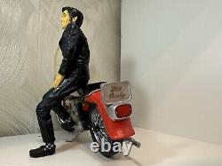 Vintage Elvis Presley Harley-Davidson Cookie Jar Vandor Ltd Ed. Rare HTF New