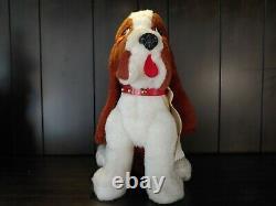 Vintage Elvis Presley Hound Dog Plush Stuffed Dog By The Rushton Company (RARE)