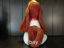 Vintage Elvis Presley Hound Dog Plush Stuffed Dog By The Rushton Company (RARE)