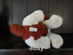 Vintage Elvis Presley Hound Dog Plush Stuffed Dog By The Rushton Company (RARE)