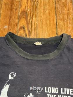 Vintage Elvis Presley Long Live The king 70s shirt Size small S Rare