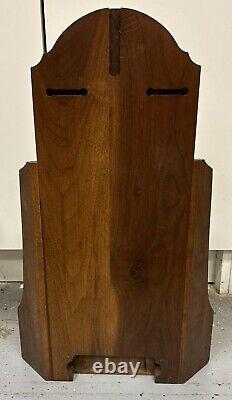 Vintage Elvis Presley McCormick Whiskey Decanter Empty With Wooden Base RARE 19