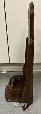 Vintage Elvis Presley McCormick Whiskey Decanter Empty With Wooden Base RARE 19