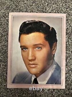 Vintage Elvis Presley PictureFolio 1963 With Poster Rare RCA SmallCreaseInPoster