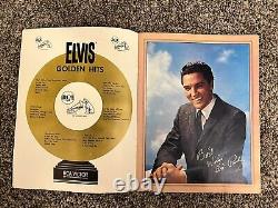 Vintage Elvis Presley PictureFolio 1963 With Poster Rare RCA SmallCreaseInPoster